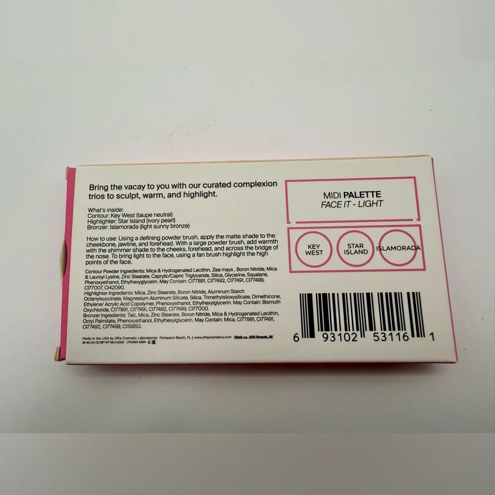 NEW OFRA Midi Palette Face It - LIGHT - Picture 2 of 4
